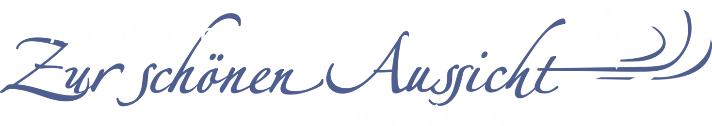 Appartementhaus Zur schönen Aussicht mit Gästehaus